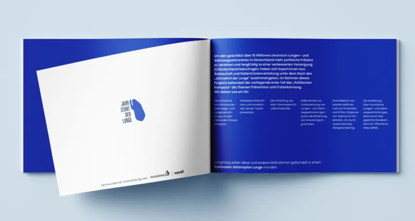 Jahrzehnt der Lunge Politischer Kompass COPD Asthma Lunge